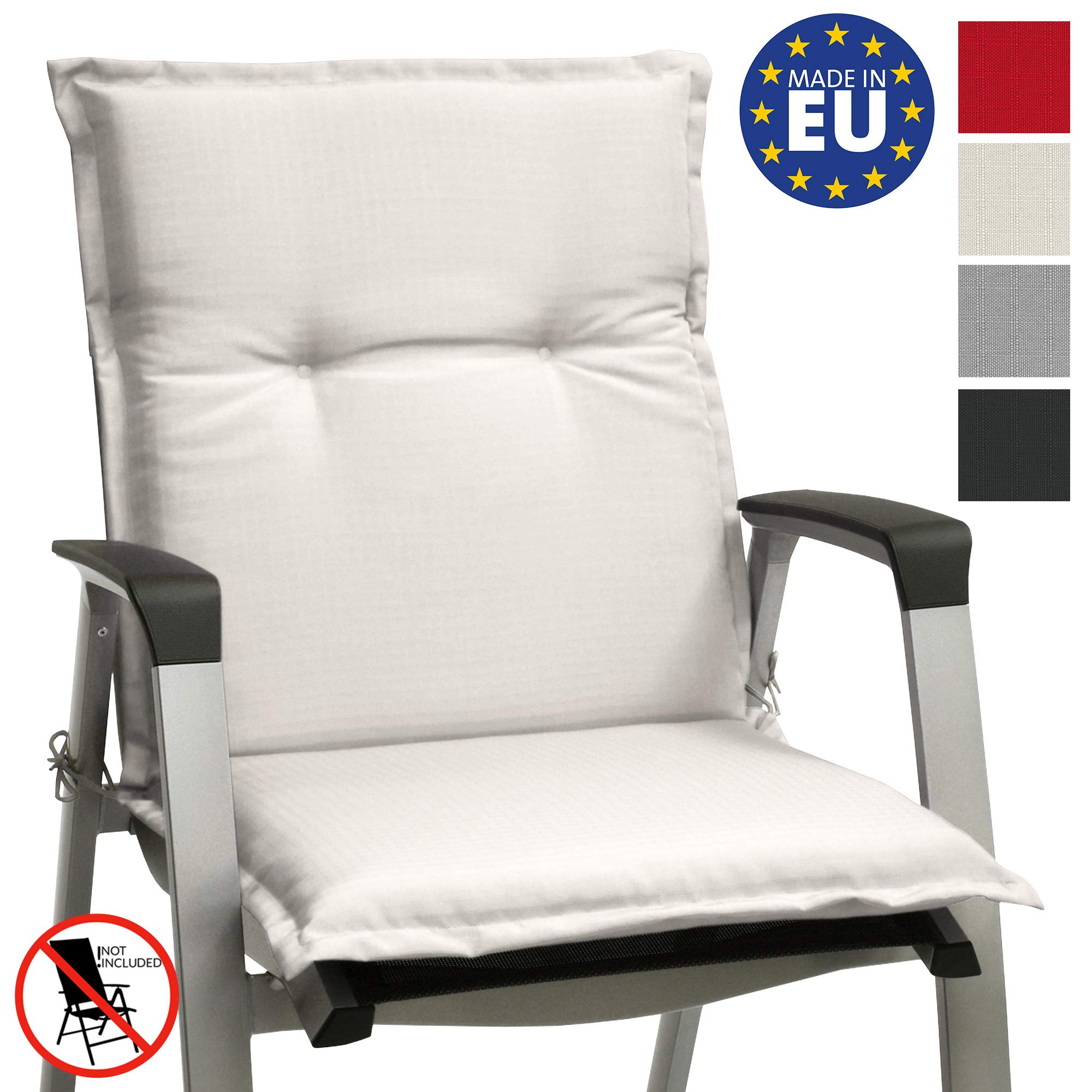 Beautissu Niedriglehner Auflagen 100x50 cm Base NL