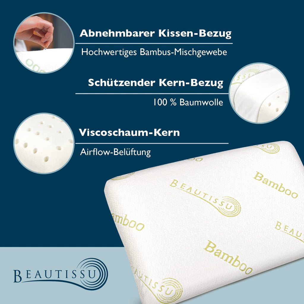 Beautissu Nackenstützkissen BeauErgo BN