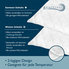 Beautissu Allergiker Bettdecke BeauNuit MD