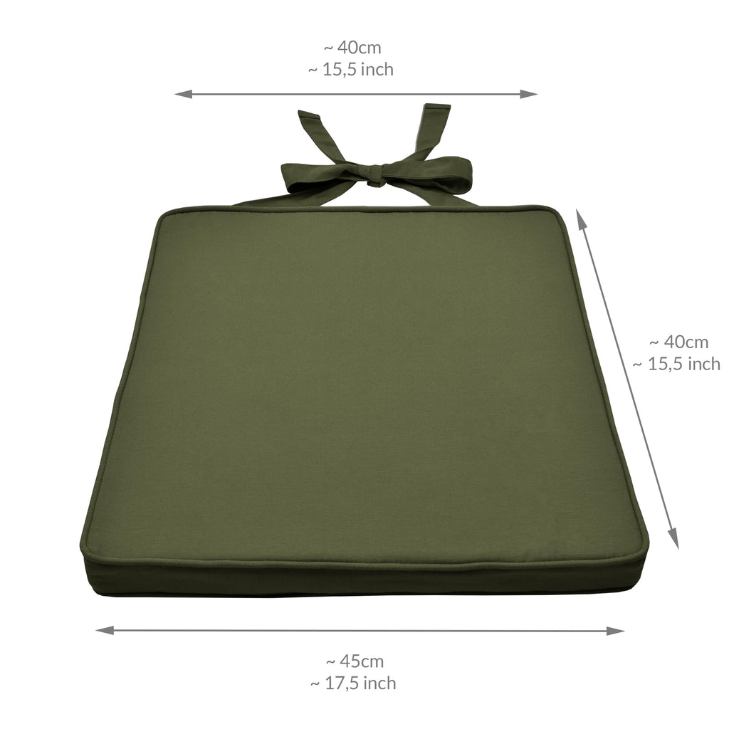 Beautissu Loft SK Stuhlkissen 45x40 cm