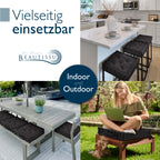 Beautissu Bodenkissen Set Sitzkissen 50x50 cm - Mila