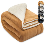 Beautissu Sherpa Decke Alina