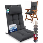 Beautissu 6er Set Premium Hochlehner Auflage Kopfpolster 120x50cm Sun-HL