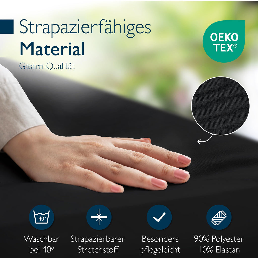 Beautissu Stretchhussen Set 3tlg. Victoria