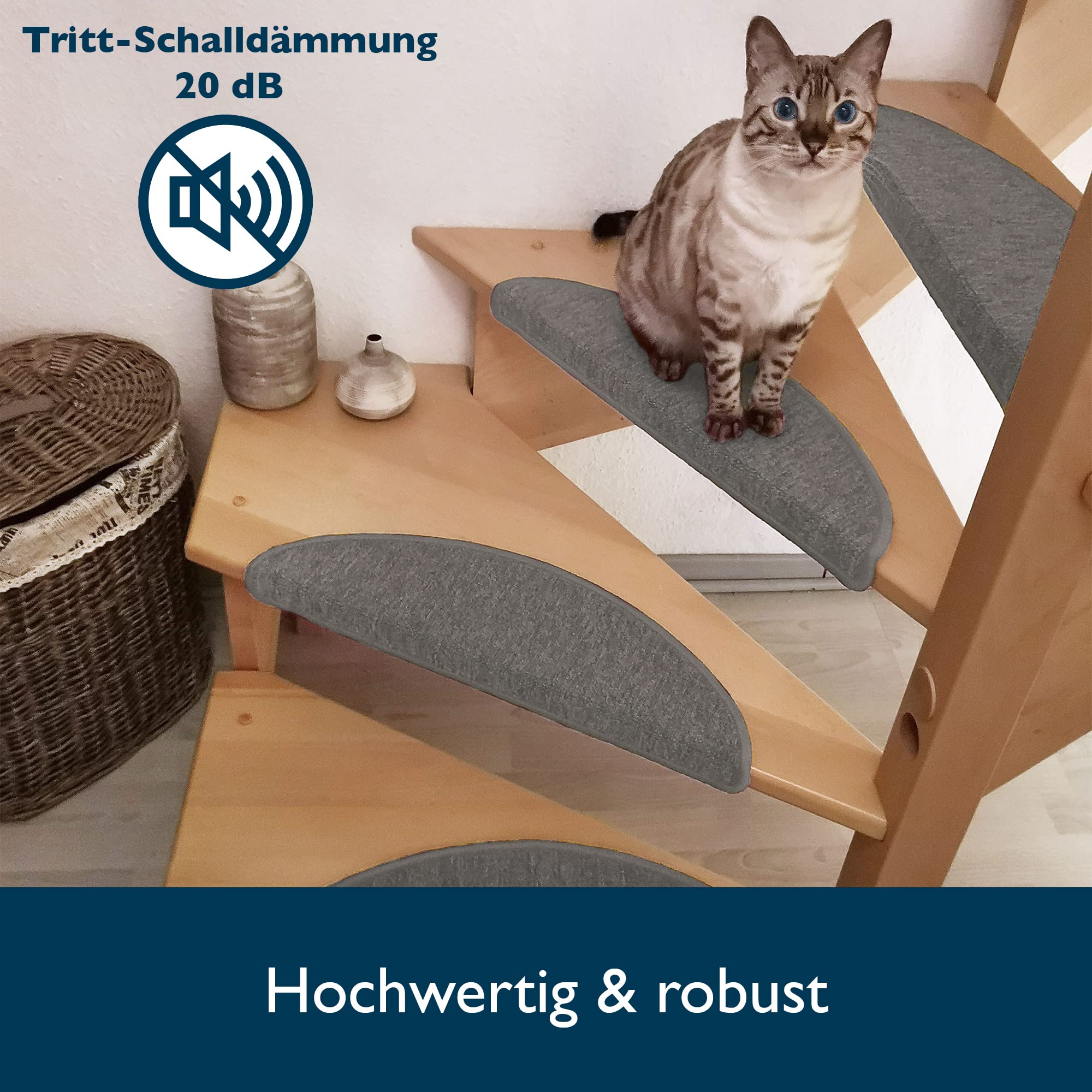Beautissu XXL Treppenstufen Matten ProStair
