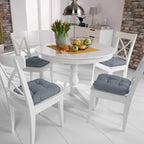 Beautissu 4er Set Sitzkissen 40x40 cm Lisa