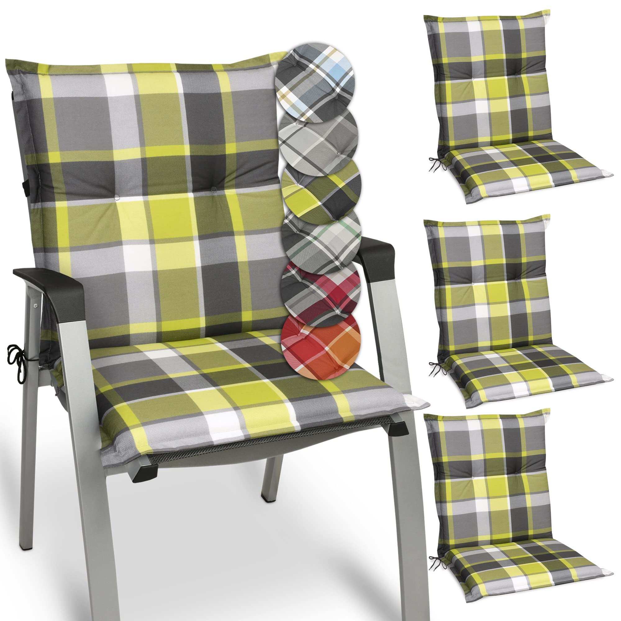 Beautissu Sunny RK Niedriglehner Auflagen Set
