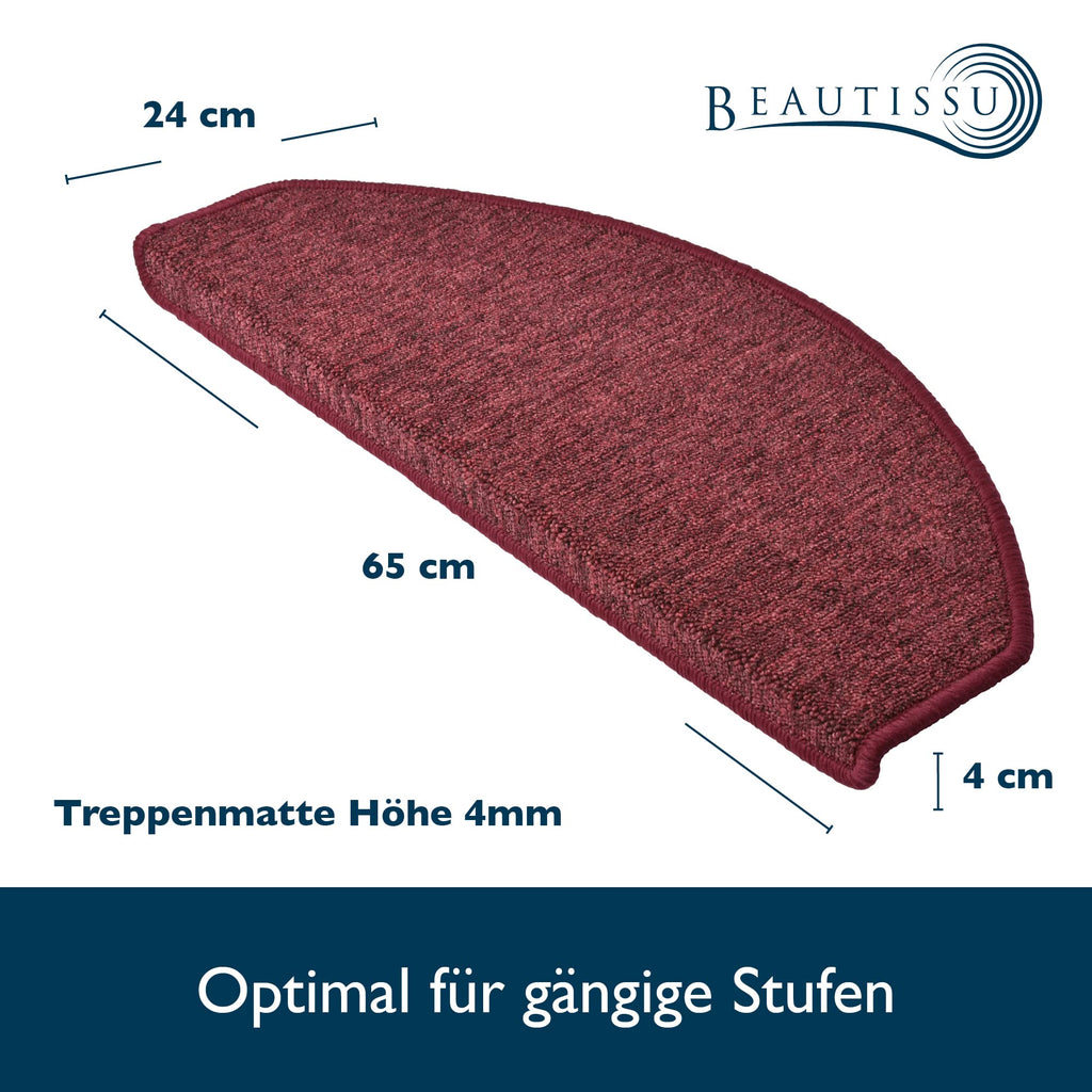 Beautissu XXL Treppenstufen Matten ProStair