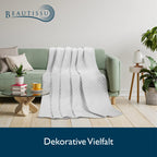 Beautissu Tagesdecke in Steppoptik Olivia