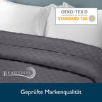 Beautissu Tagesdecke in Steppoptik Olivia
