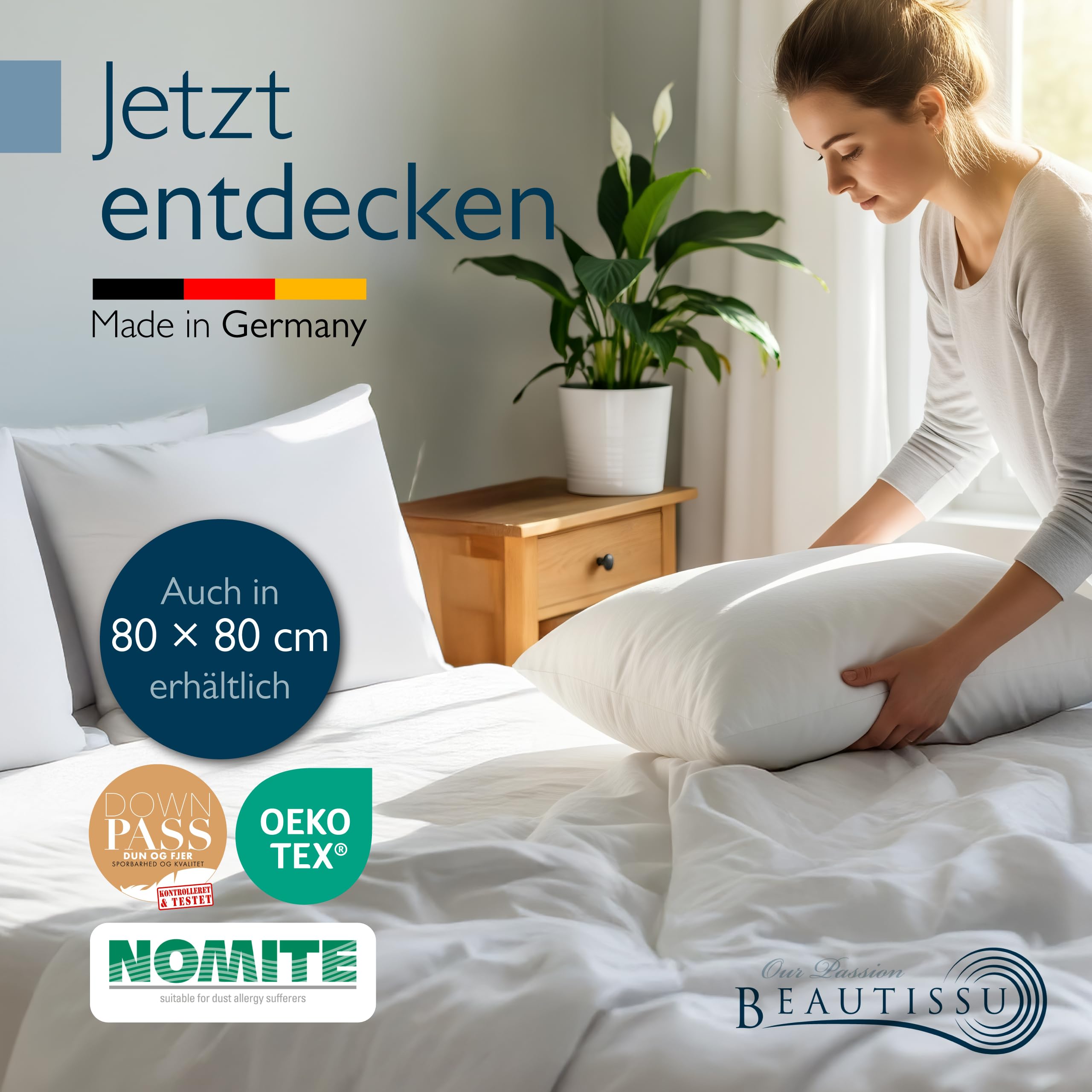 Beautissu Daunenkissen FK