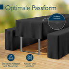 Beautissu Premium Biertischhussen Set – in div. Farben & Größen – Premium M
