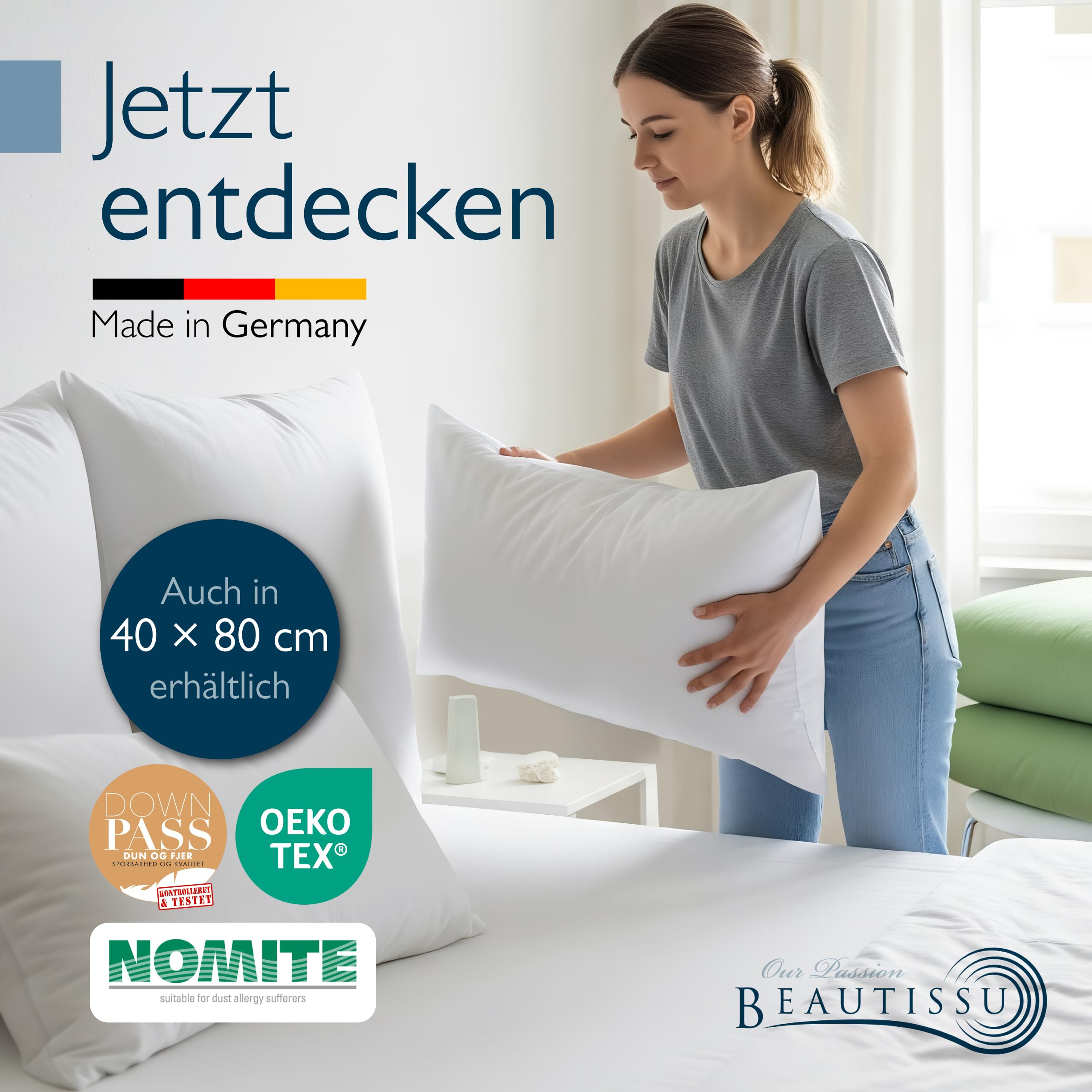 Beautissu Daunenkissen FK