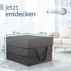 Beautissu Premium XL Klappmatratze  inkl. Tasche