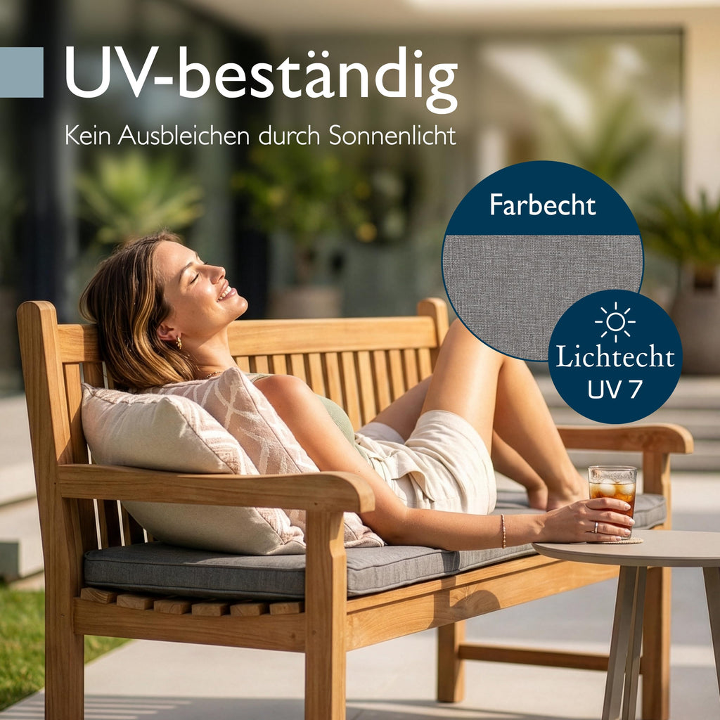 Beautissu Bankauflage Outdoor Wetterfest – Calme BK