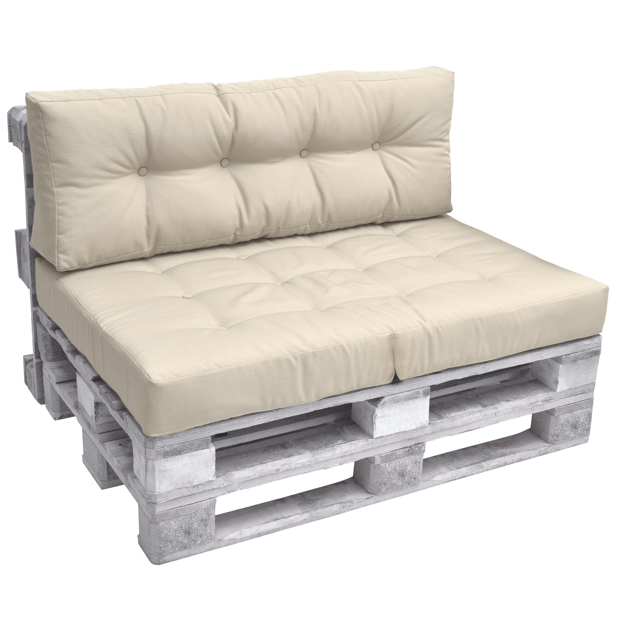 Beautissu Palettenkissen Outdoor Elements