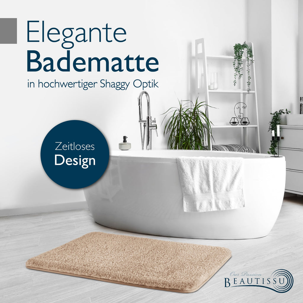 Beautissu Badematte rutschfest BeauMare FL