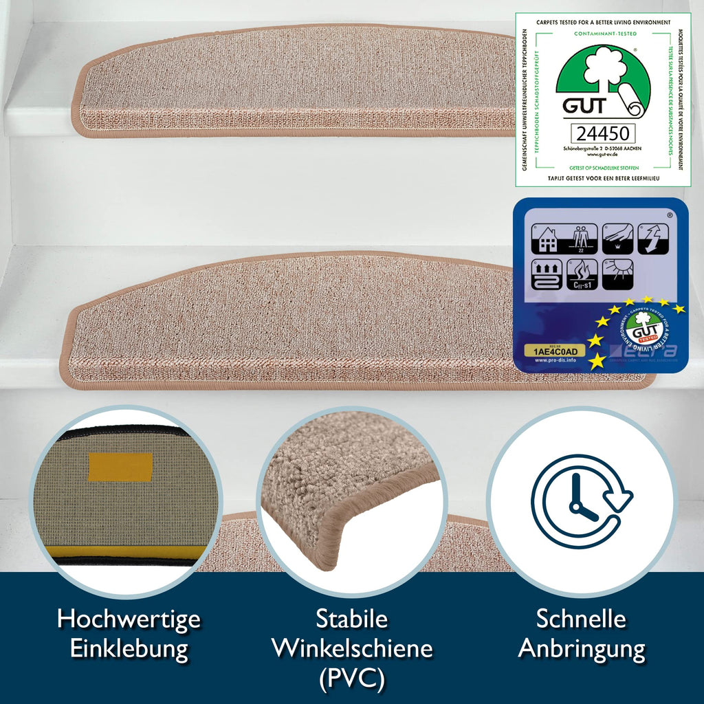 Beautissu XXL Treppenstufen Matten ProStair