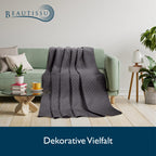 Beautissu Tagesdecke in Steppoptik Olivia