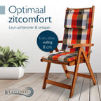 Beautissu 6er Set Premium Hochlehner Auflage Kopfpolster 120x50cm Sun-HL