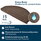 Beautissu XXL Treppenstufen Matten ProStair