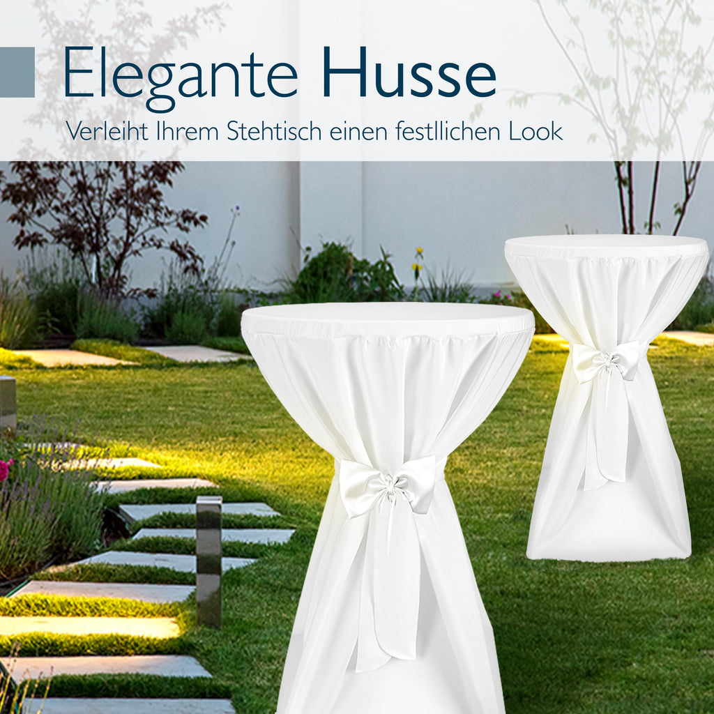Beautissu Premium Stehtischhusse