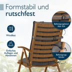 Beautissu 6er Set Premium Hochlehner Auflage Kopfpolster 120x50cm Sun-HL