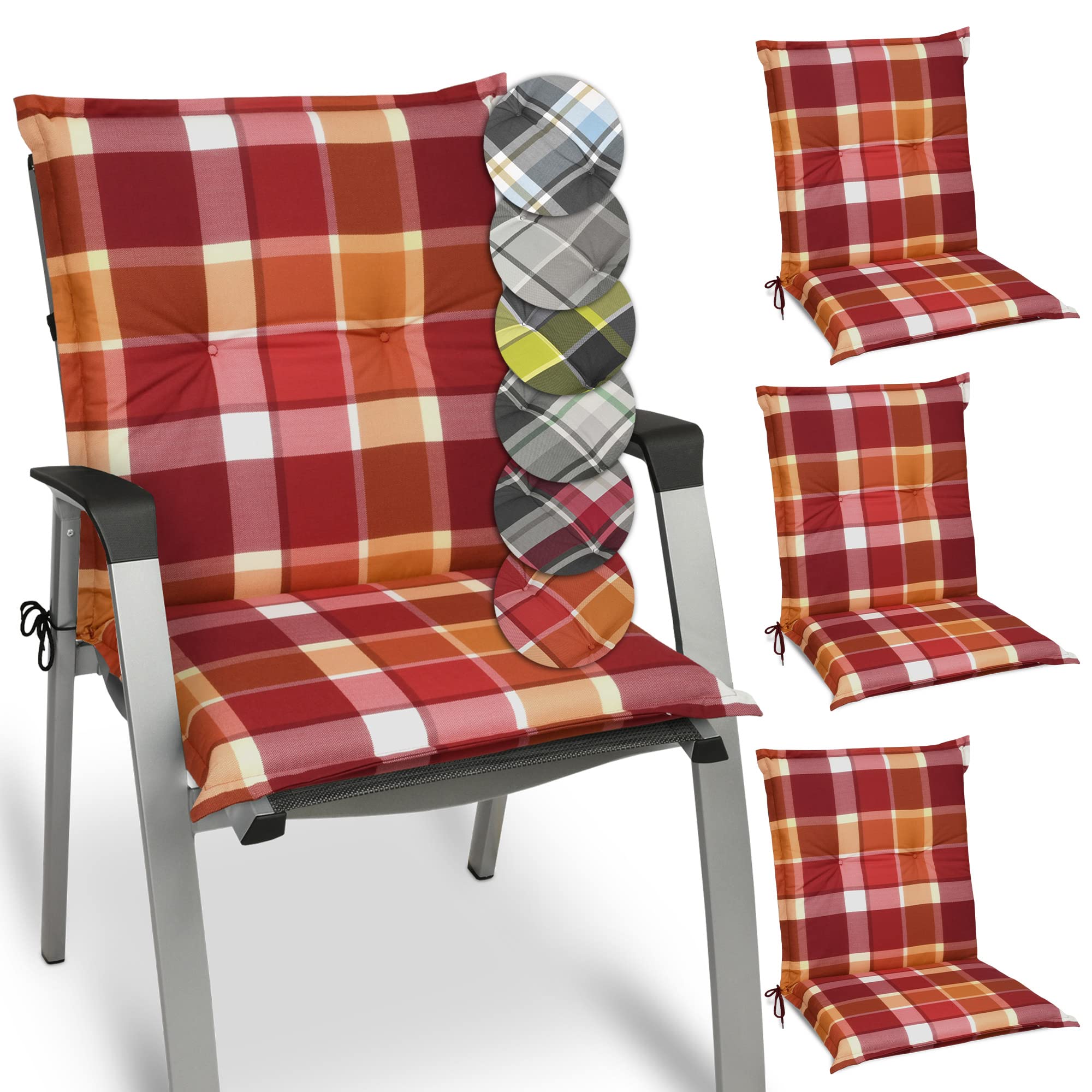 Beautissu Sunny RK Niedriglehner Auflagen Set