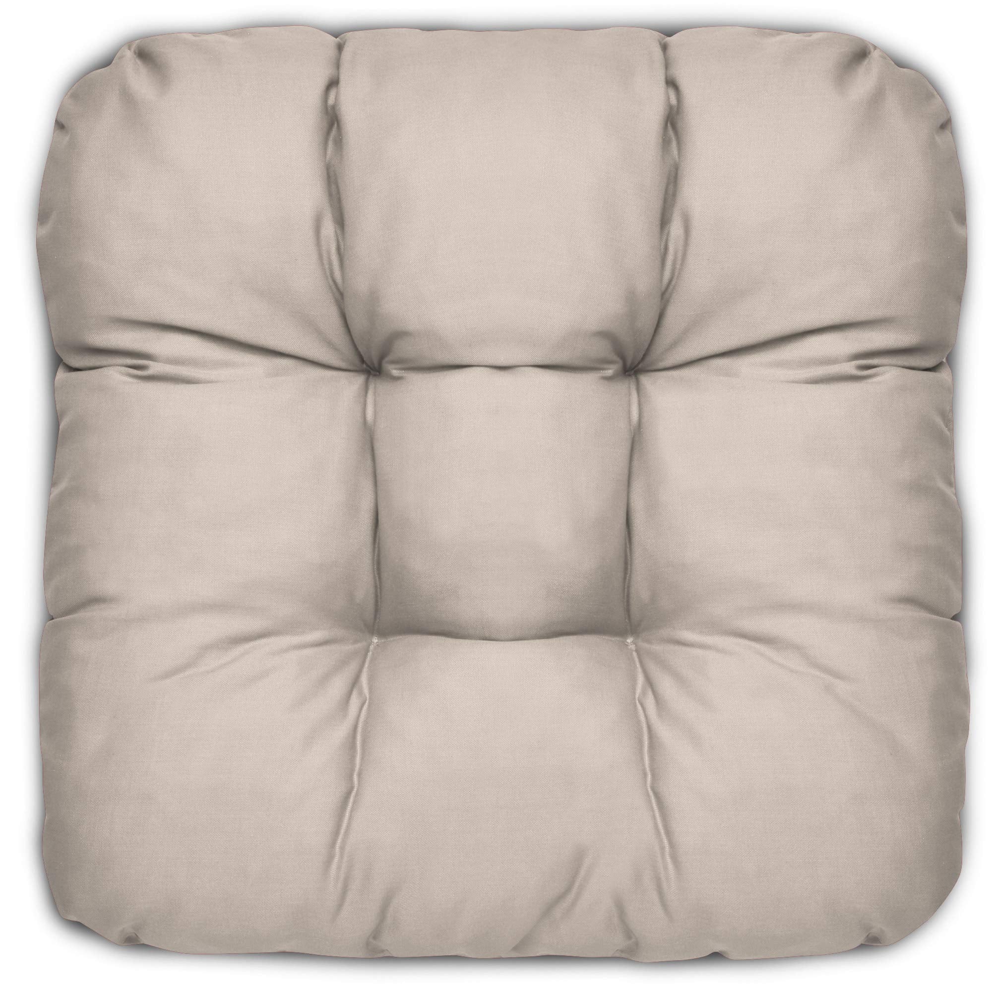 Beautissu 4er Set Sitzkissen 40x40 cm Lisa
