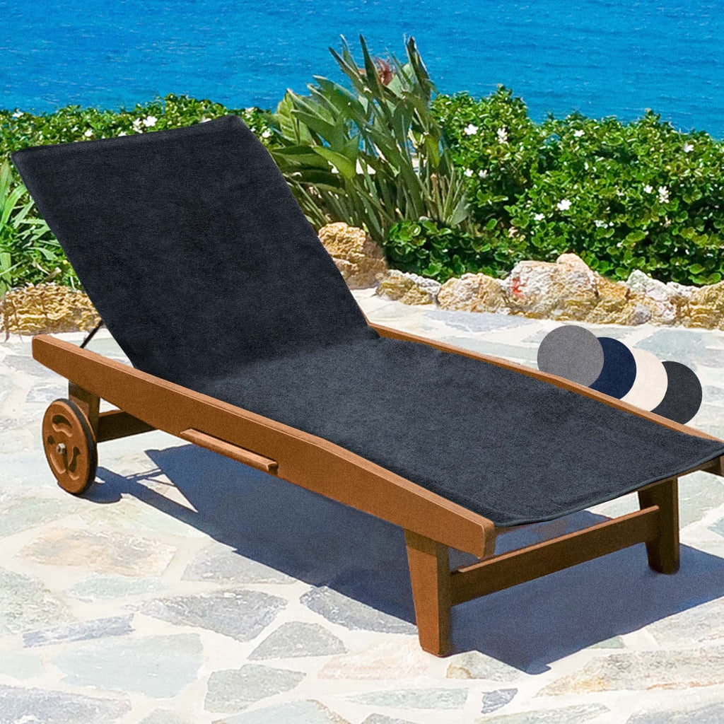 Beautissu XL Frottee Handtuch für Sonnenliege Marbella