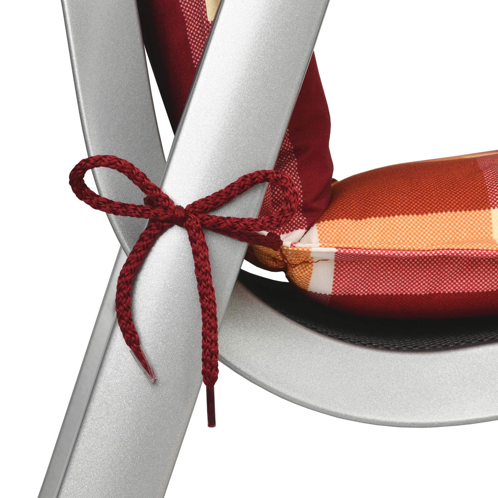 Beautissu Hochlehner Auflage Gartenstuhl 120x50 cm Sunny RO