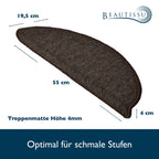 Beautissu XXL Treppenstufen Matten ProStair