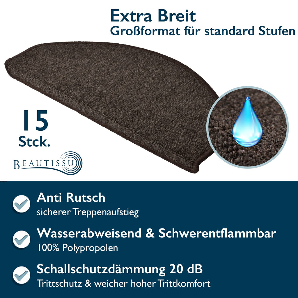 Beautissu XXL Treppenstufen Matten ProStair