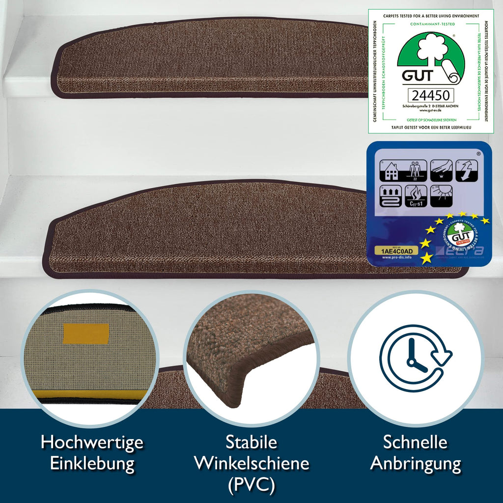 Beautissu XXL Treppenstufen Matten ProStair
