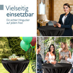 Beautissu Premium Stehtischhusse