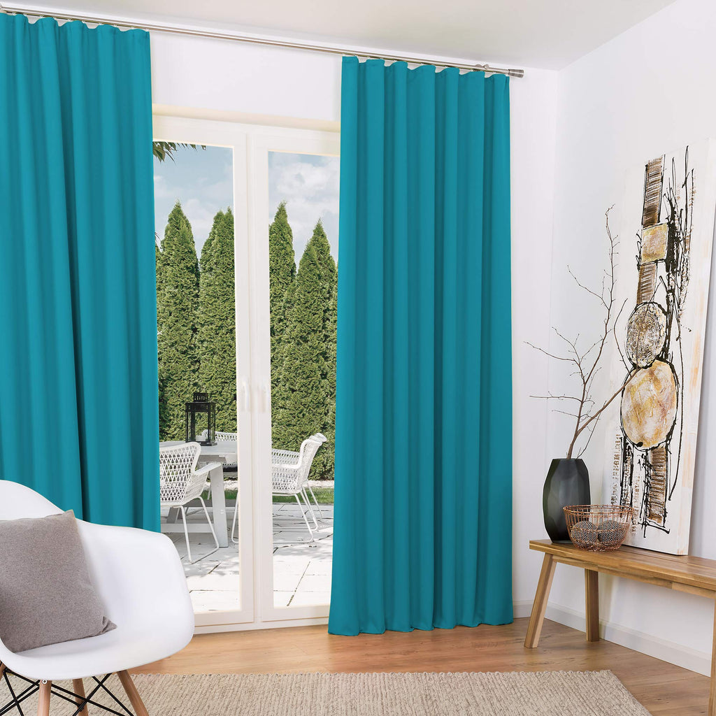 Beautissu 2er Set Blackout Vorhang Amelie BK