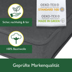 Beautissu Hollywoodschaukel 3 Sitzer Polsterauflagen 2er Set Loft HS