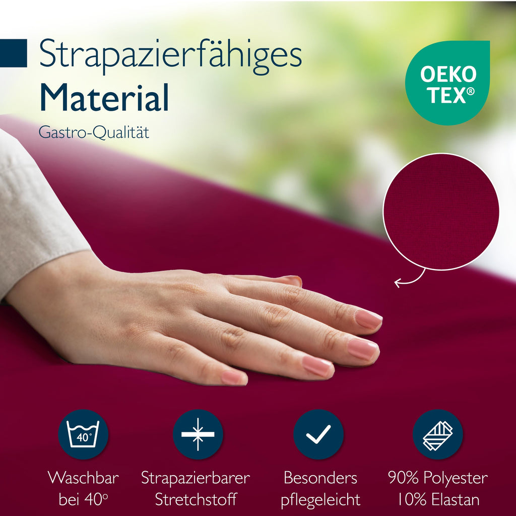 Beautissu Stretchhussen Set 3tlg. Victoria