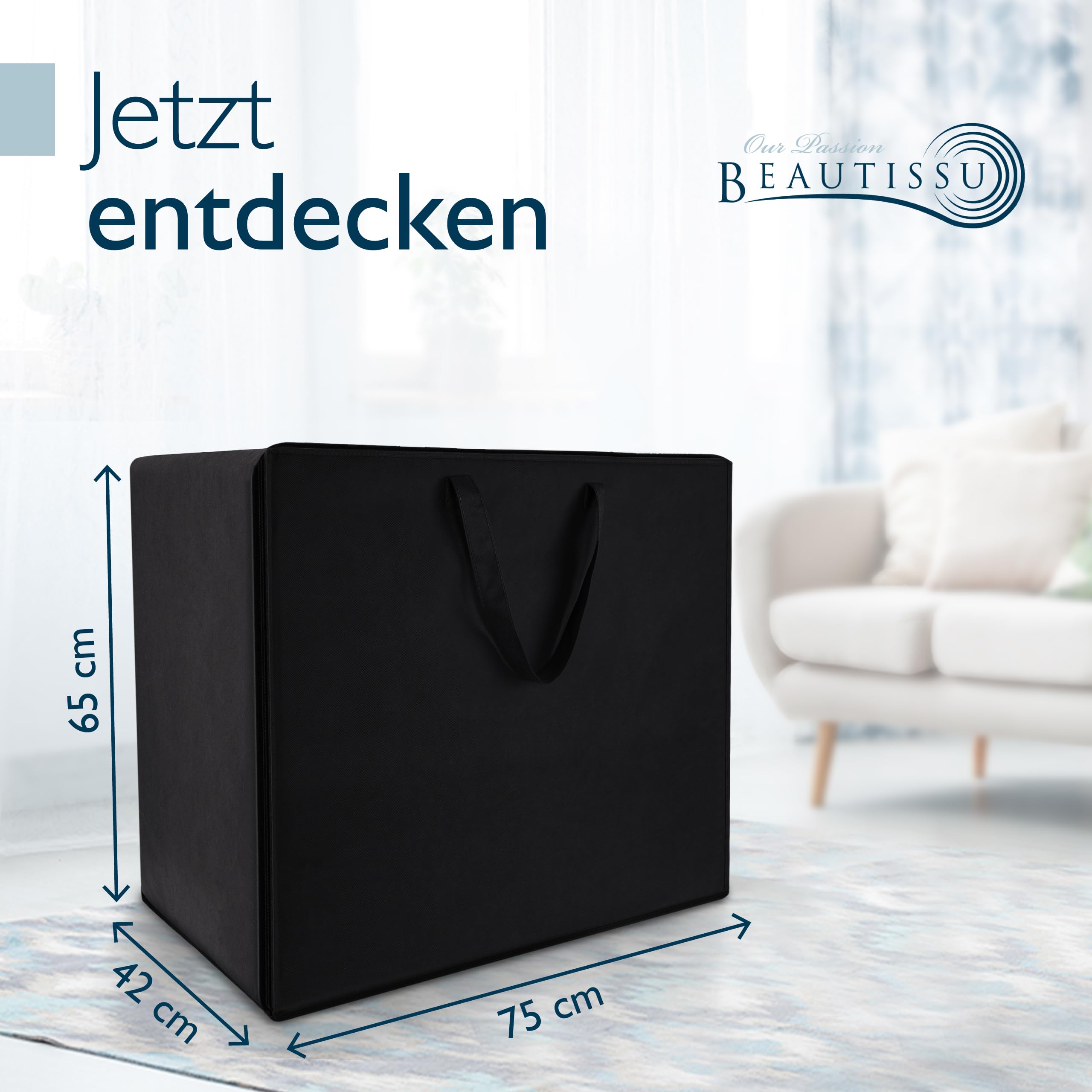 Beautissu Premium XL Klappmatratze  inkl. Tasche
