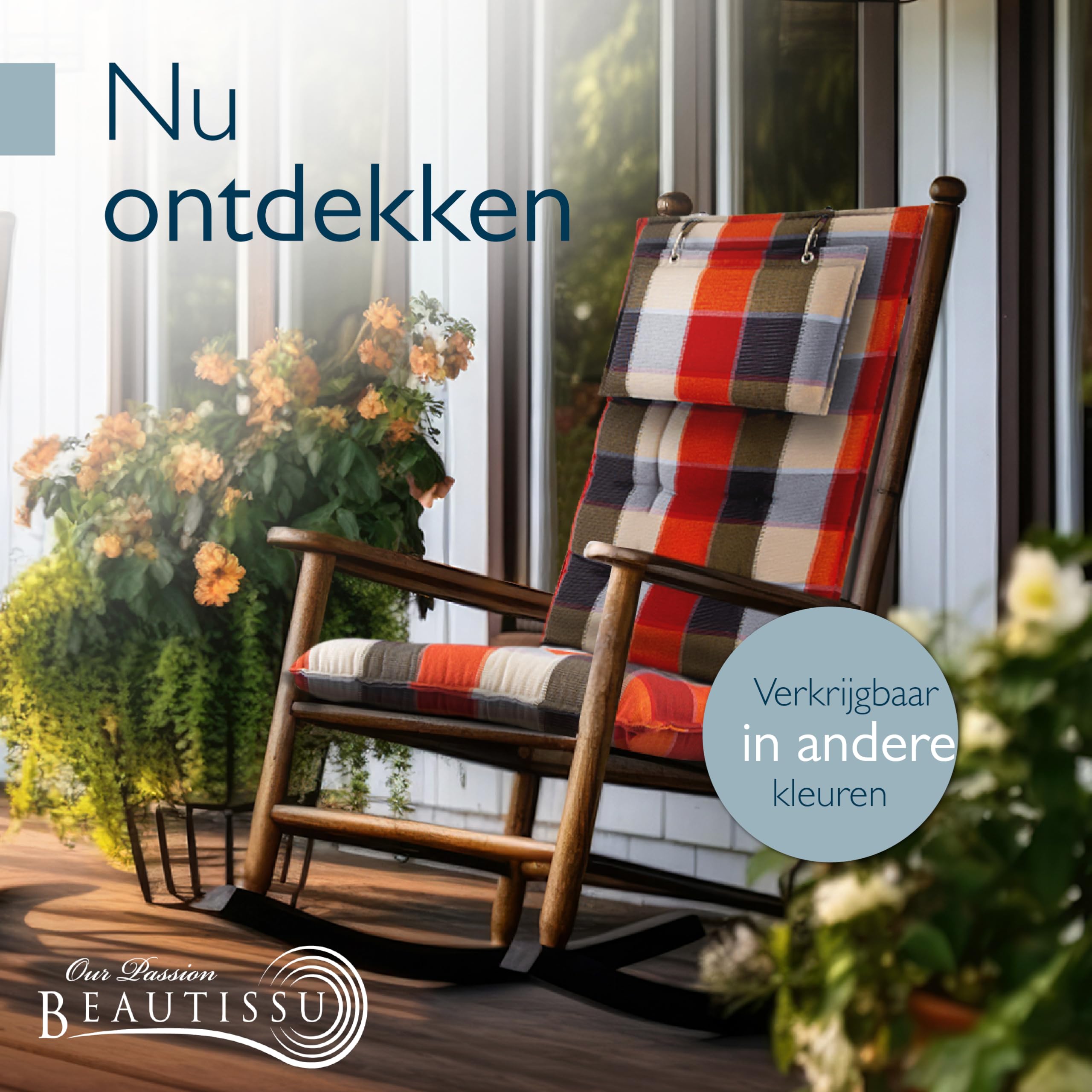 Beautissu 6er Set Premium Hochlehner Auflage Kopfpolster 120x50cm Sun-HL