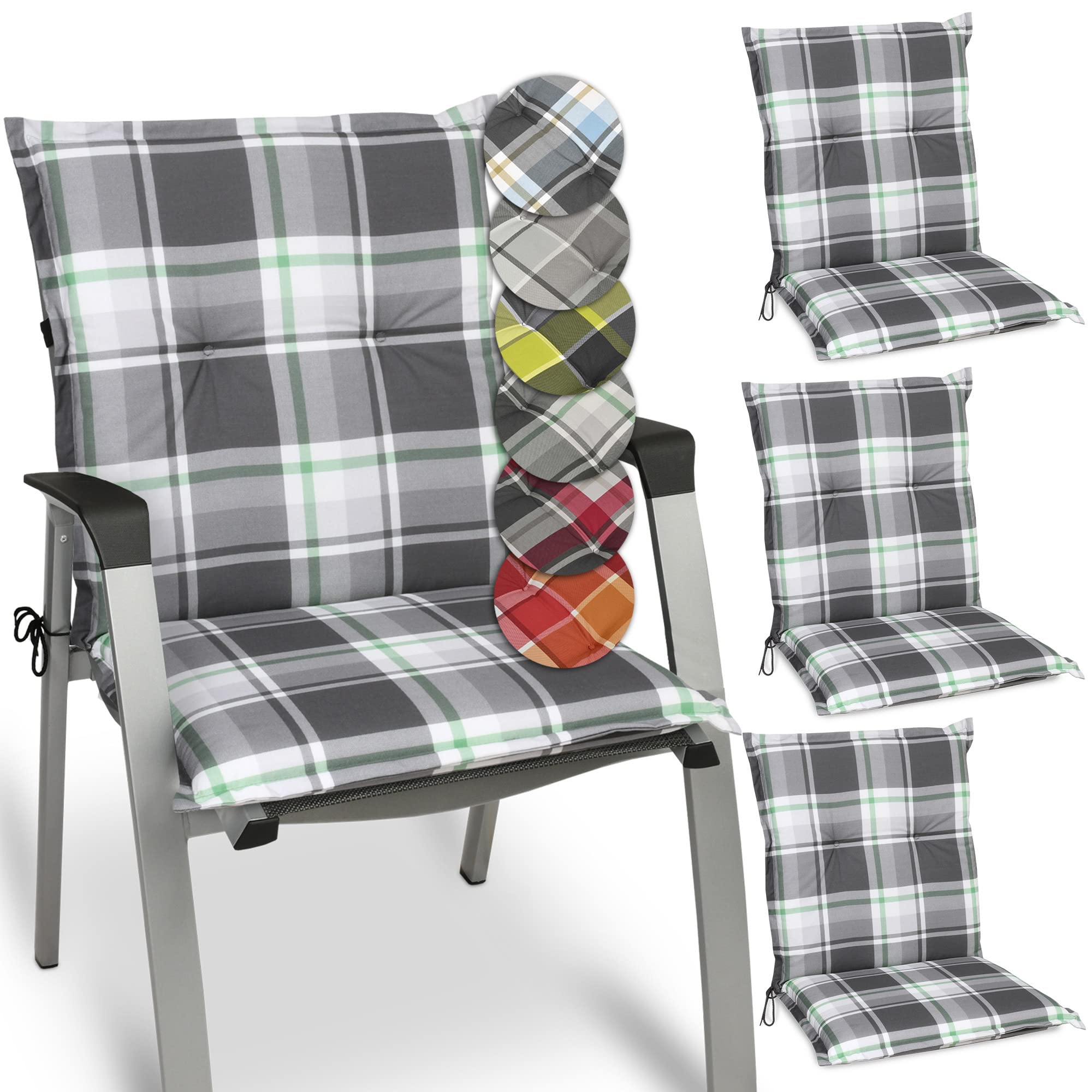 Beautissu Sunny RK Niedriglehner Auflagen Set