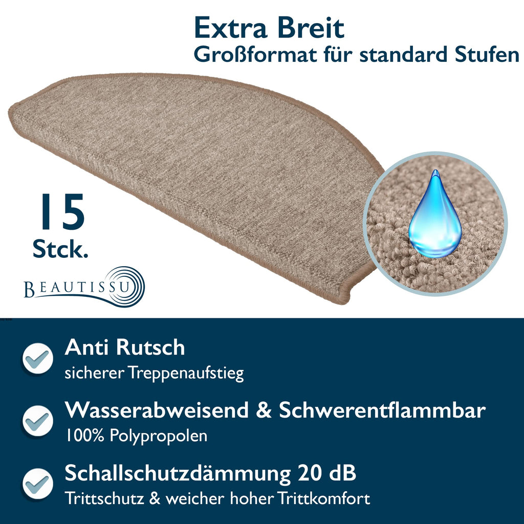 Beautissu XXL Treppenstufen Matten ProStair