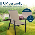 Beautissu Premium Niedriglehner Auflage 100x50cm