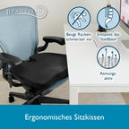 Beautissu Memory Foam Sitzkissen BeauErgo FS