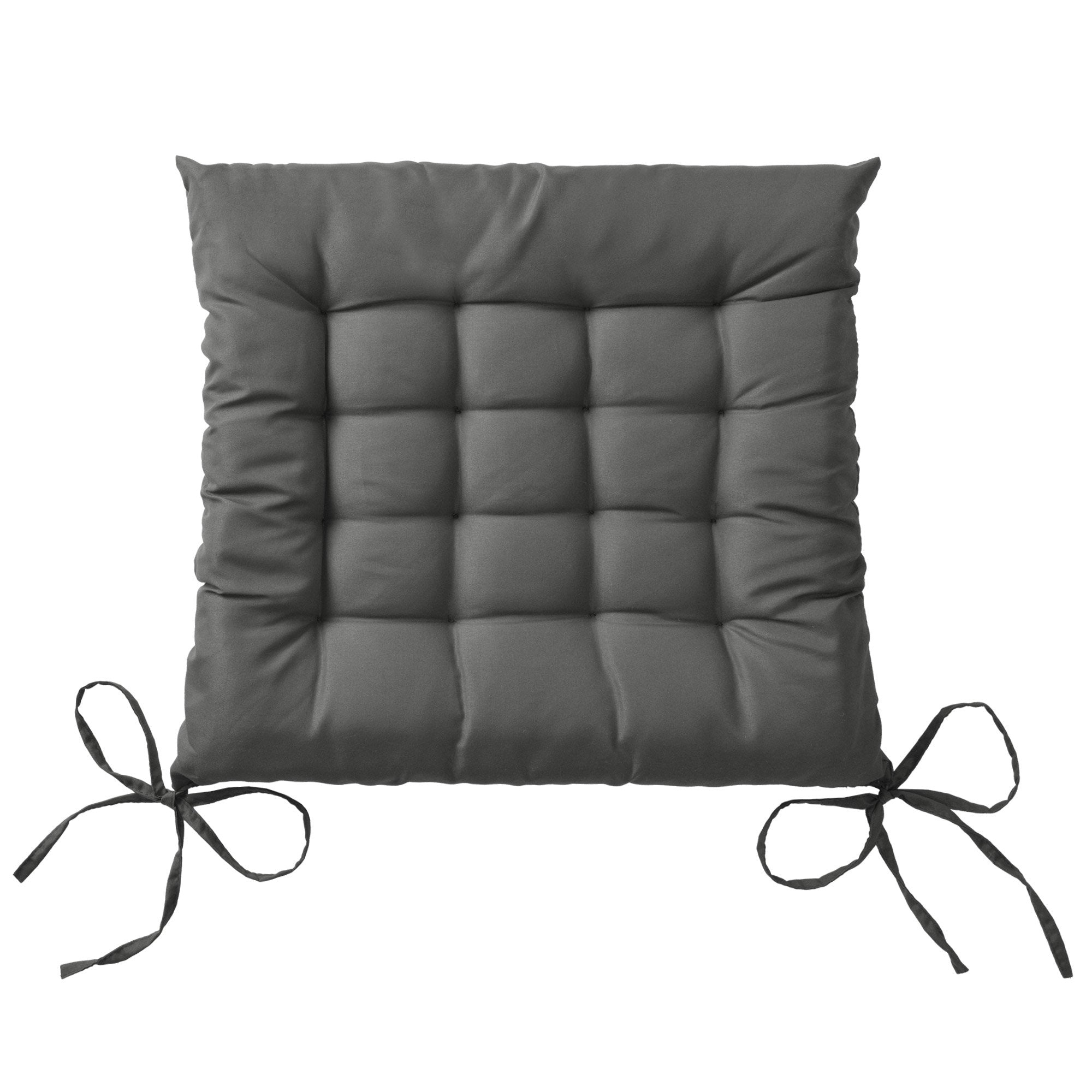 Beautissu 4er Set Stuhlkissen 40x40 cm Lea