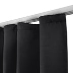 Beautissu 2er Set Blackout Vorhang Amelie BK