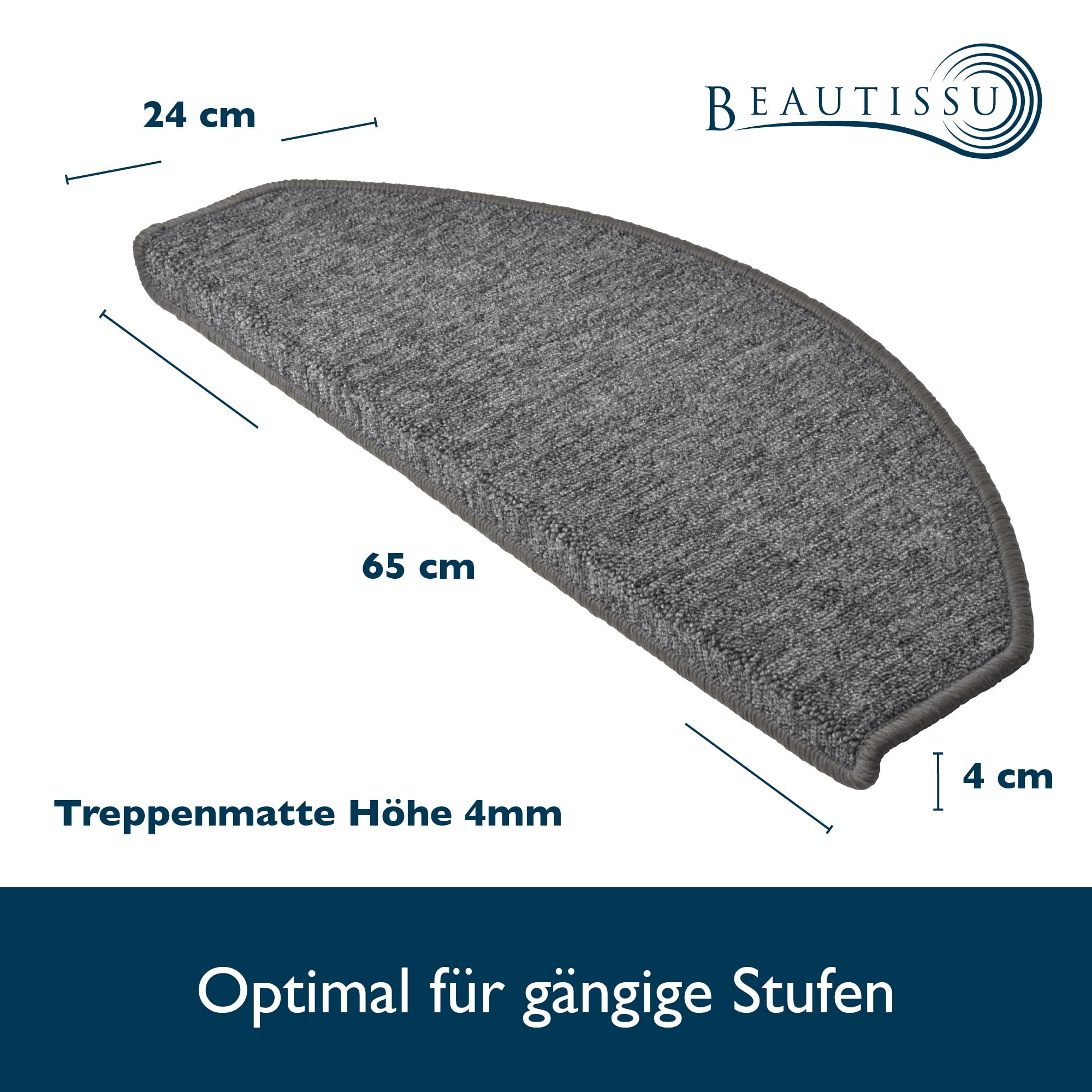 Beautissu XXL Treppenstufen Matten ProStair