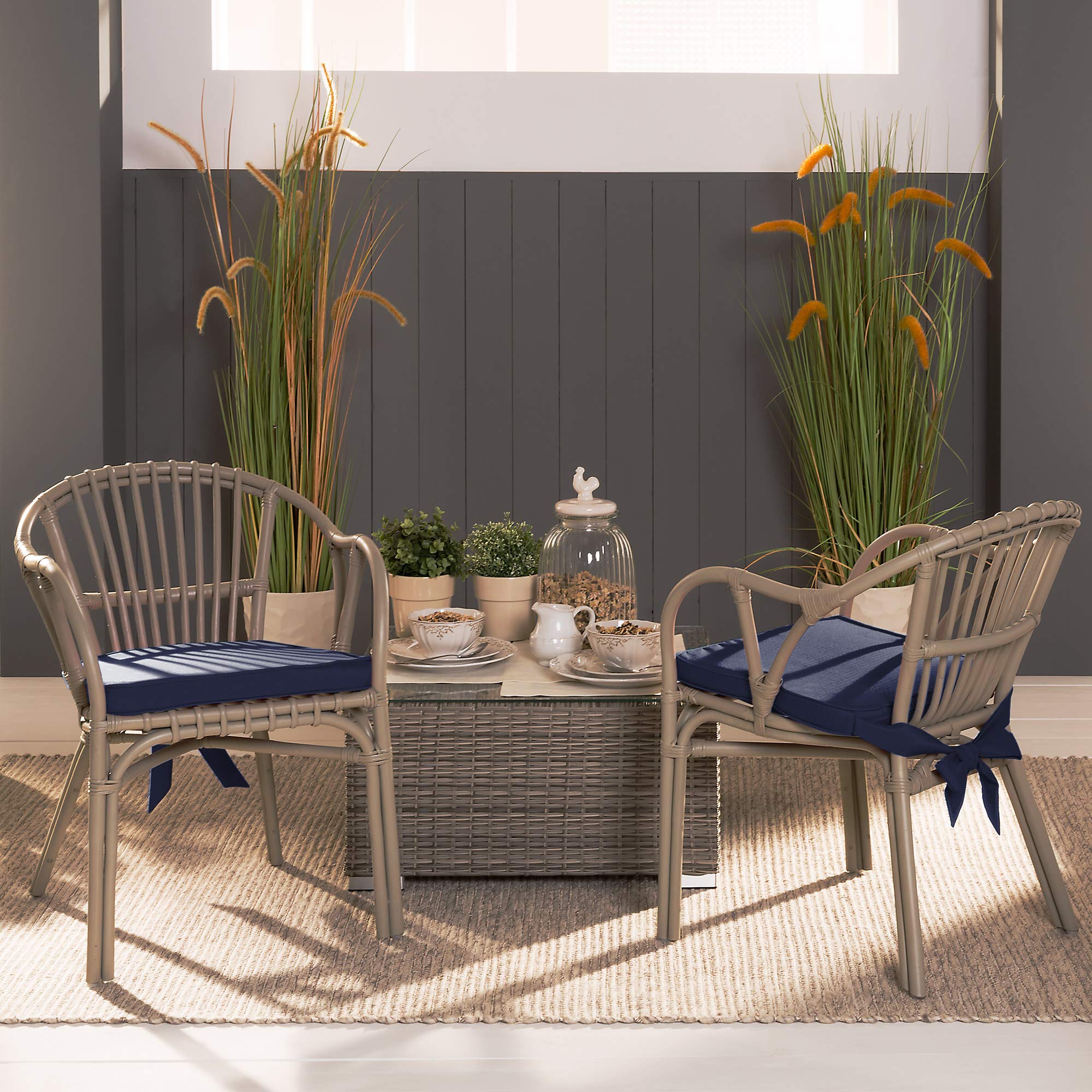 Beautissu Loft SK Stuhlkissen 45x40 cm