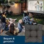 Beautissu Outdoor Loungekissen 60x60cm BeauFlair