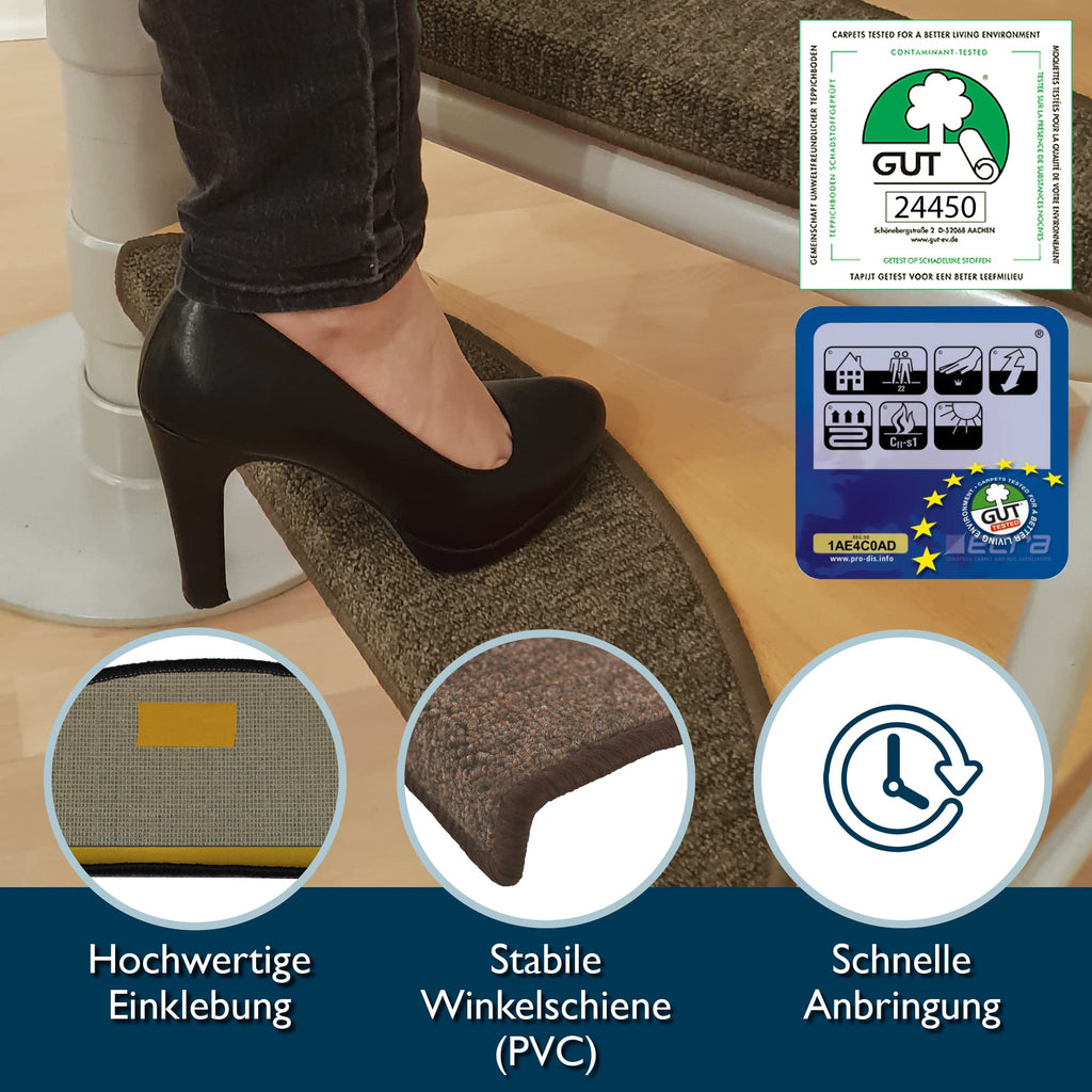 Beautissu XXL Treppenstufen Matten ProStair